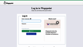 What Sso.wagepoint.com website looked like in 2021 (3 years ago)