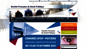 What Sfsp.fr website looked like in 2021 (3 years ago)