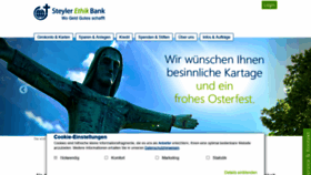 What Steyler-bank.de website looked like in 2021 (3 years ago)