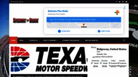 What Speedwaydigest.com website looked like in 2021 (3 years ago)