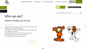 What Safe-animal.eu website looked like in 2021 (3 years ago)