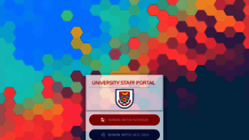 What Staffportal.ucc.edu.gh website looked like in 2021 (3 years ago)