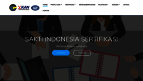 What Saktiindonesia.co website looked like in 2021 (3 years ago)