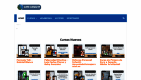 What Supercursosvip.com website looked like in 2021 (3 years ago)