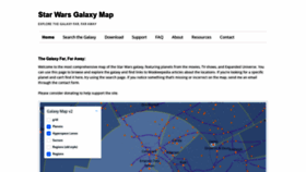 What Swgalaxymap.com website looked like in 2021 (5 years ago)