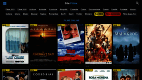 What Sitefilme.com website looked like in 2021 (3 years ago)