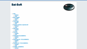 What Sat-soft.net website looked like in 2021 (3 years ago)