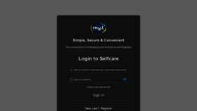 What Selfcare.telecom.mu website looked like in 2021 (3 years ago)