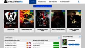 What Streamingdivx.ninja website looked like in 2021 (3 years ago)