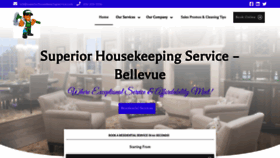 What Superiorhousekeepingservice.com website looked like in 2021 (3 years ago)