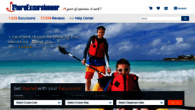 What Shoreexcursioneer.com website looked like in 2021 (4 years ago)