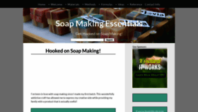 What Soap-making-essentials.com website looked like in 2021 (3 years ago)