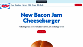 What Sonicdrivein.com website looked like in 2021 (3 years ago)