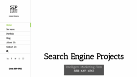 What Searchengineprojects.com website looked like in 2021 (3 years ago)