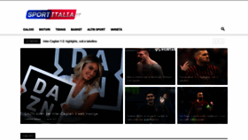 What Sportitalia.it website looked like in 2021 (3 years ago)