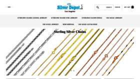 What Silverdepot.com website looked like in 2021 (3 years ago)