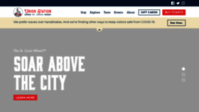 What Stlouisunionstation.com website looked like in 2021 (3 years ago)
