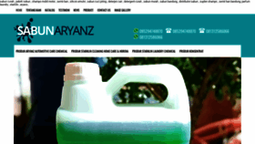 What Sabun-aryanz.com website looked like in 2021 (3 years ago)