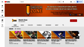 What Sketch.zone website looked like in 2021 (3 years ago)