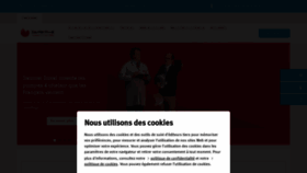 What Saunierduval.fr website looked like in 2021 (3 years ago)