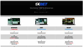 What Siteslike1xbet.com website looked like in 2021 (3 years ago)