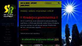 What Sbsport-jablonec.cz website looked like in 2021 (3 years ago)