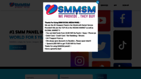 What Smmsocialmedia.in website looked like in 2021 (5 years ago)