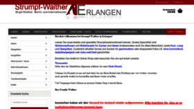What Strumpf-walther-erlangen.de website looked like in 2021 (3 years ago)