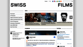 What Swissfilms.ch website looked like in 2021 (3 years ago)