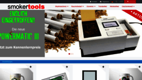 What Smokertools.de website looked like in 2021 (3 years ago)