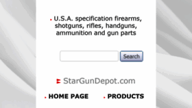 What Stargundepot.com website looked like in 2021 (3 years ago)
