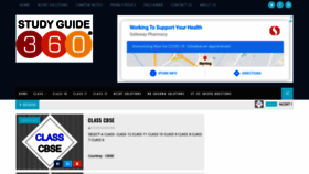 What Studyguide360.com website looked like in 2021 (4 years ago)