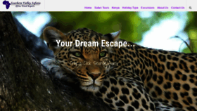 What Southernvalleysafaris.com website looked like in 2021 (3 years ago)