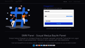 What Smmvip.net website looked like in 2021 (3 years ago)
