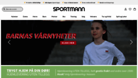 What Sportmann.no website looked like in 2021 (4 years ago)