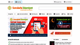 What Sorularlaislamiyet.com website looked like in 2021 (3 years ago)