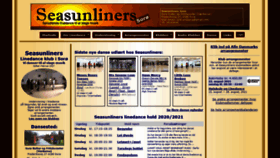 What Seasunliners.dk website looked like in 2021 (3 years ago)
