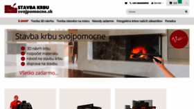 What Stavba-krbu-svojpomocne.sk website looked like in 2021 (3 years ago)
