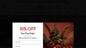 What Sassandbelle.co.uk website looked like in 2021 (4 years ago)