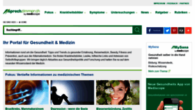 What Sprechzimmer.ch website looked like in 2021 (3 years ago)