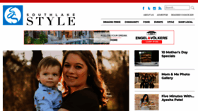 What Southlakestyle.com website looked like in 2021 (3 years ago)