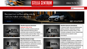 What Stellacentrum.sk website looked like in 2021 (3 years ago)
