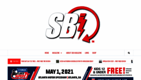 What Sportbikesincmag.com website looked like in 2021 (3 years ago)