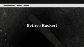 What Schornsteinfegermeister-kuckert.de website looked like in 2021 (3 years ago)