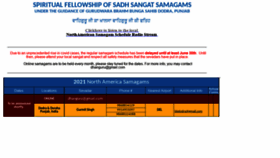 What Samagams.org website looked like in 2021 (2 years ago)