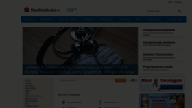What Sfatulmedicului.ro website looked like in 2021 (4 years ago)