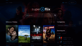 What Superflix.pro website looked like in 2021 (3 years ago)