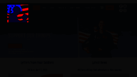 What Supportourtroops.org website looked like in 2021 (3 years ago)