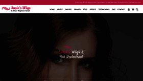 What Susieswigs.com website looked like in 2021 (2 years ago)