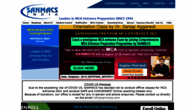 What Sanmacs.com website looked like in 2021 (2 years ago)